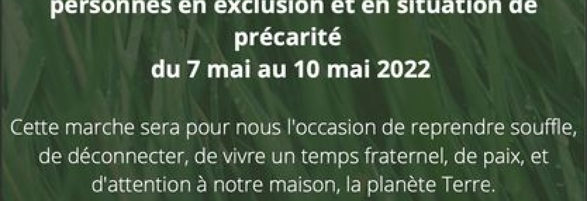 Un voyage de l’Espérance est un temps de partage, un voyage intérieur et collectif, une parenthèse dans une vie difficile, un dépassement de soi, une rencontre avec Dieu à travers les expériences de vie des participants.